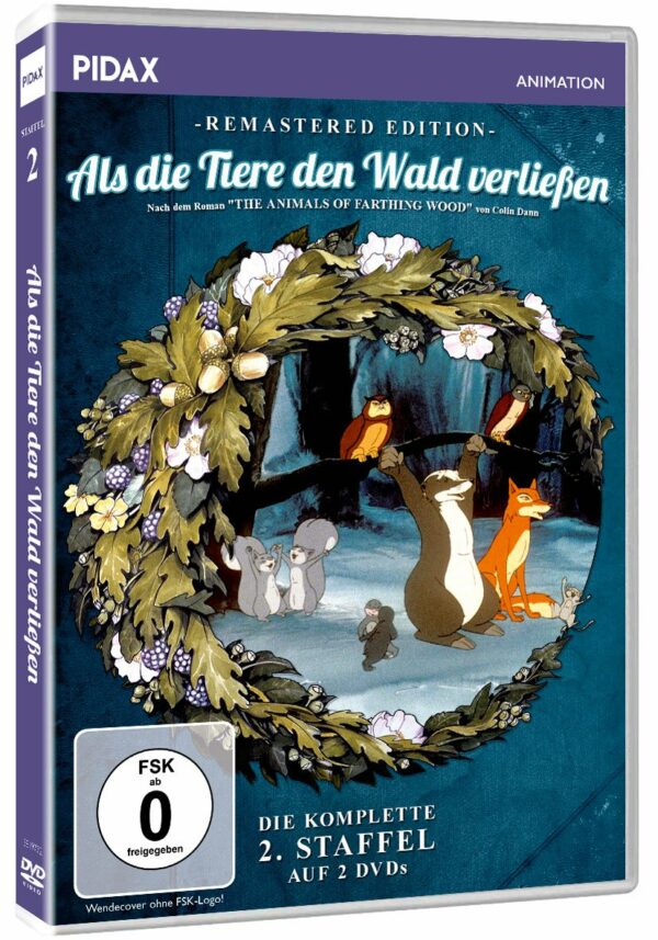 Als die Tiere den Wald verließen, Staffel 2 Edition / Die komplette 2. Staffel der Kultserie nach dem gleichnamigen Roman von Colin Dann (Pidax Animation)