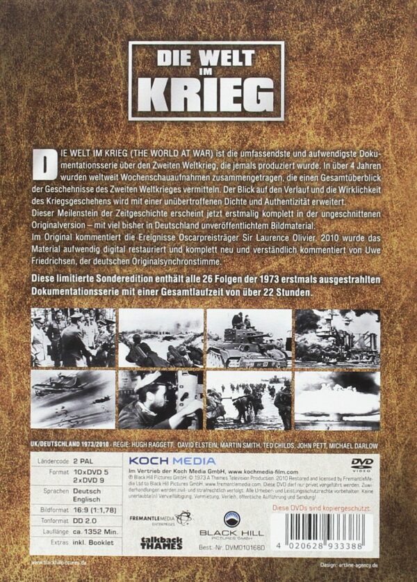 Die Welt im Krieg Box - Gesamtedition [12 DVDs] – Bild 2