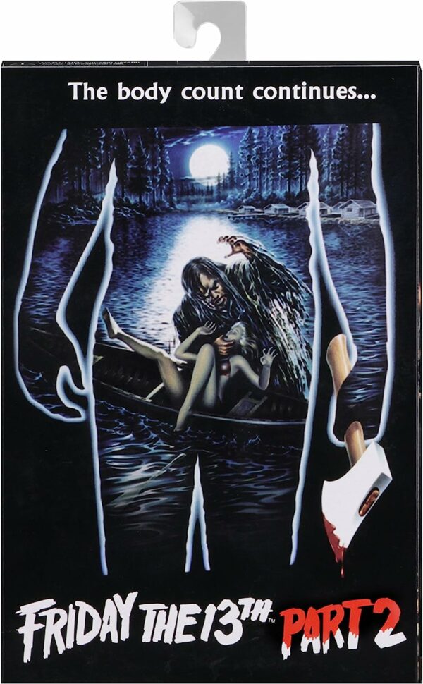 FRIDAY THE 13TH Freitag der 13. 7" Actionfigur Ultimate Jason Vorhees Part 2 – Bild 2