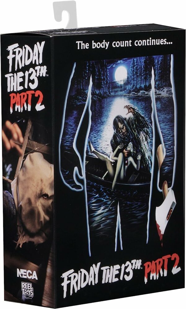 FRIDAY THE 13TH Freitag der 13. 7" Actionfigur Ultimate Jason Vorhees Part 2 – Bild 3