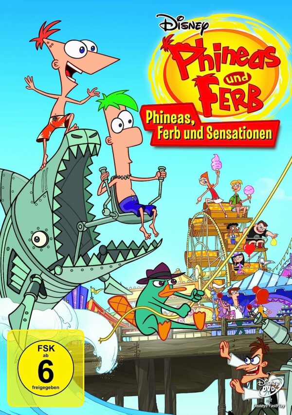 Phineas und Ferb - Phineas, Ferb und Sensationen [DVD]