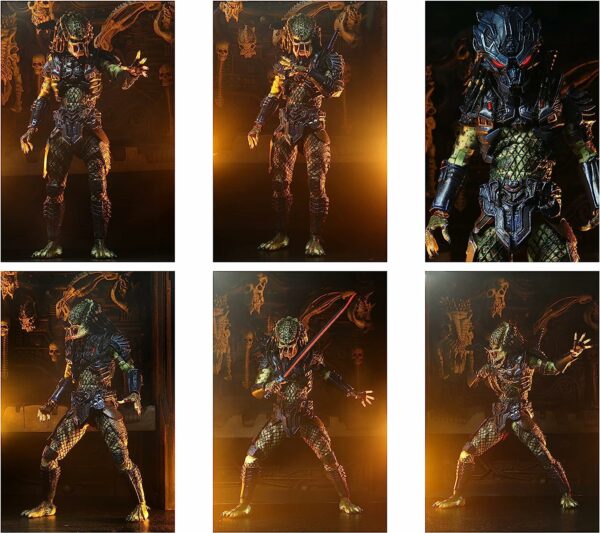 NECA - PREDATOR Ultimate Armored Lost Predator - 20 cm / 8" - Actionfigur – Bild 4