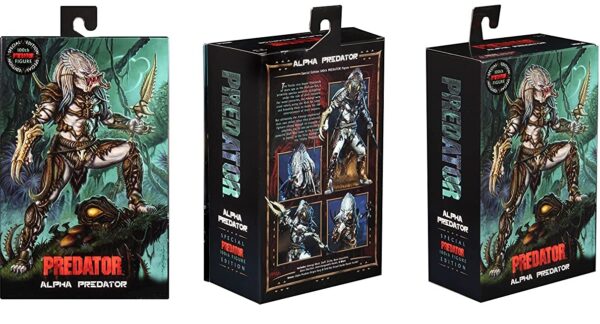 NECA 100th Predator Figur Special Edition Ultimate Alpha Predator Actionfigur – Bild 2