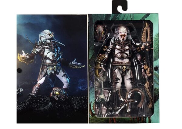 NECA 100th Predator Figur Special Edition Ultimate Alpha Predator Actionfigur