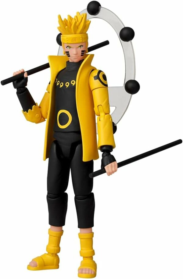 BANDAI - Anime Heroes - Naruto Shippuden - Figur Naruto Uzumaki im Rikudo-Modus (Sage of Six Paths Mode) 17 cm – Bild 7