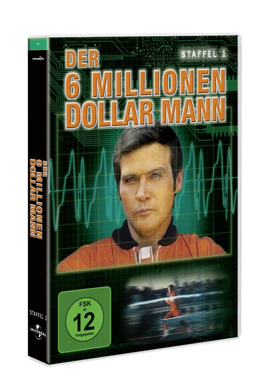 Der 6 Millionen Dollar Mann – Staffel 1 [4 DVDs]