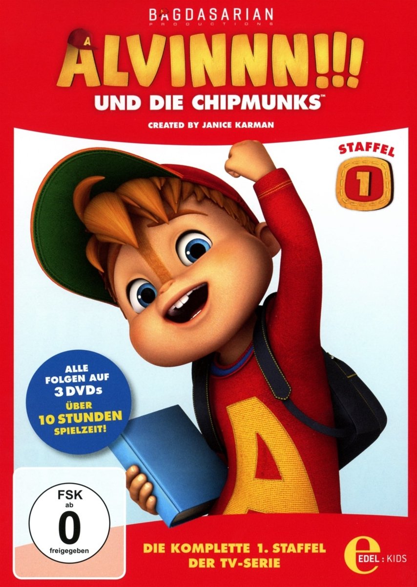 Alvinnn!!! und die Chipmunks – Box – Die komplette 1. Staffel (52 Episoden) [3 DVDs]