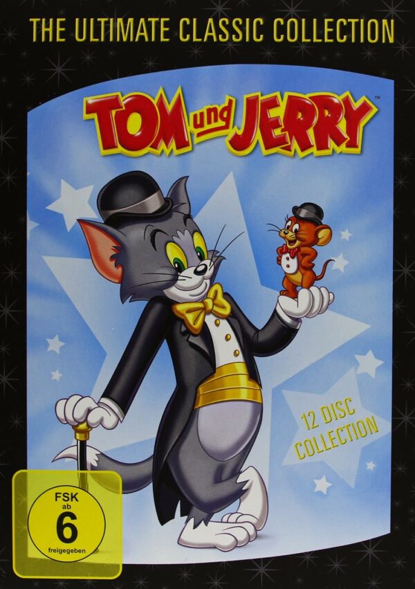 Tom und Jerry - The Ultimate Classic Collection [12 DVD´s in 12 Hüllen]