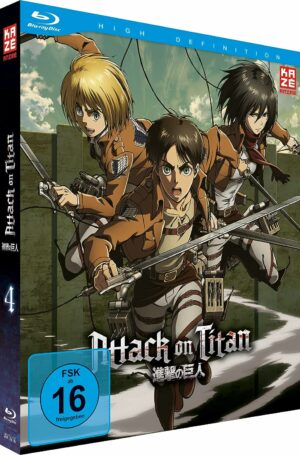 Attack on Titan - Staffel 1 - Vol. 4 - [Blu-ray] [Limited Edition]