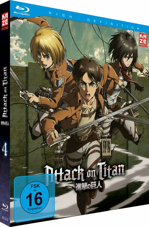 Attack on Titan - Staffel 1 - Vol. 4 - [Blu-ray] [Limited Edition]