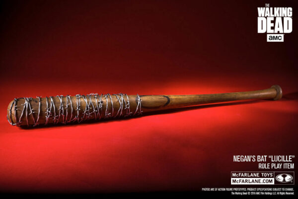 McFarlane - Negan Lucille The Walking Dead Baseball Schläger 80cm – Bild 3