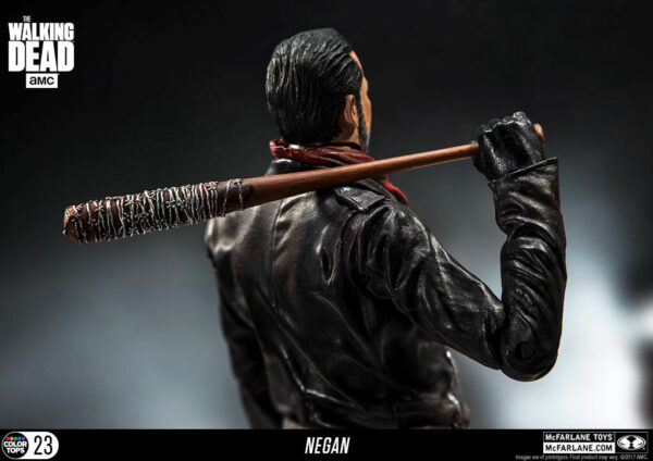 McFarlane - Negan Lucille Baseball Bat The Walking Dead Color Tops 18 cm Figur – Bild 7