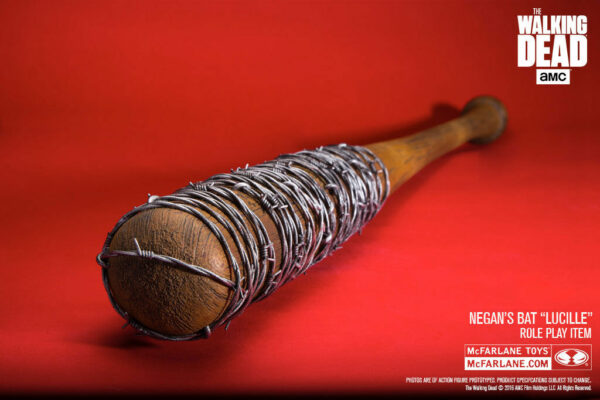 McFarlane - Negan Lucille The Walking Dead Baseball Schläger 80cm – Bild 4