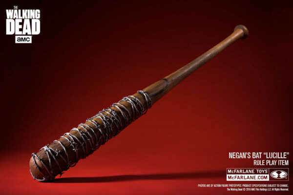McFarlane - Negan Lucille The Walking Dead Baseball Schläger 80cm – Bild 2
