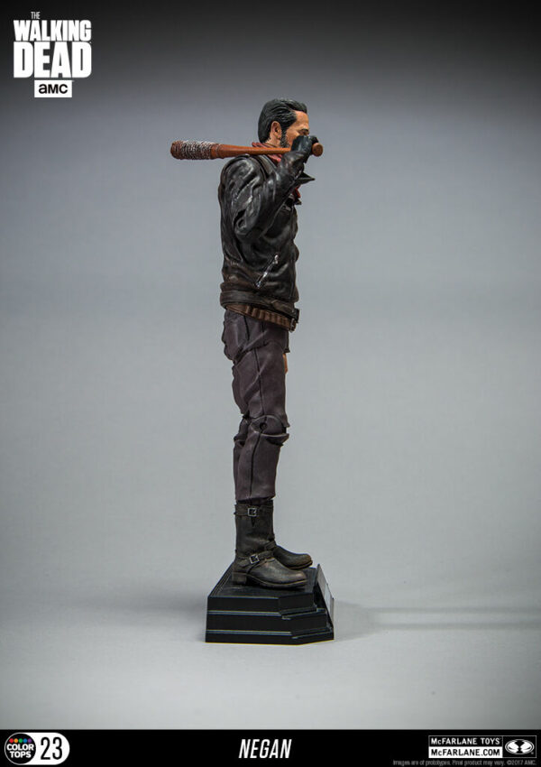 McFarlane - Negan Lucille Baseball Bat The Walking Dead Color Tops 18 cm Figur – Bild 3