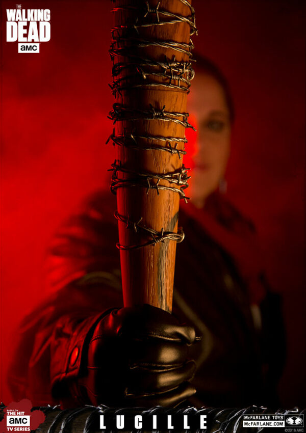 McFarlane - Negan Lucille The Walking Dead Baseball Schläger 80cm – Bild 5