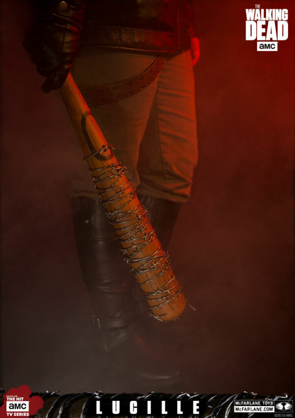 McFarlane - Negan Lucille The Walking Dead Baseball Schläger 80cm – Bild 7
