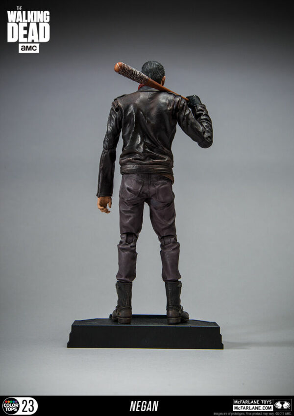 McFarlane - Negan Lucille Baseball Bat The Walking Dead Color Tops 18 cm Figur – Bild 4