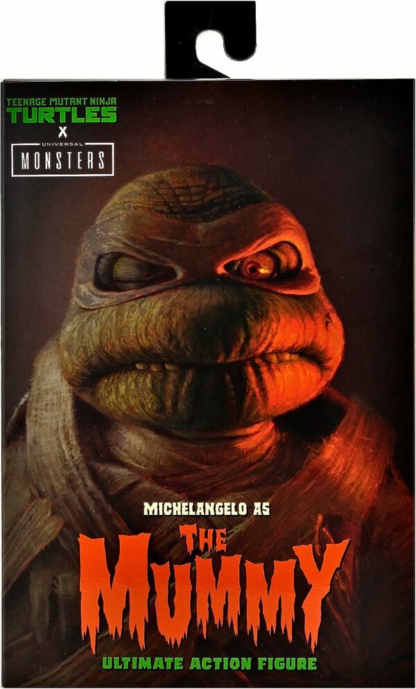 Neca Universal Monsters x TMNT Ultimate Michelangelo as The Mummy 18cm – Bild 2