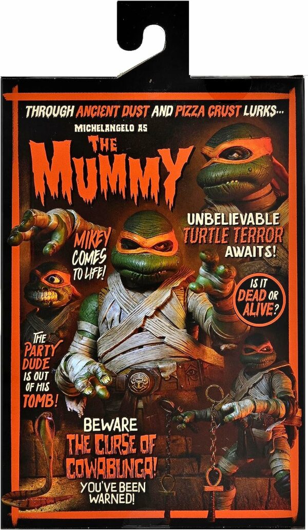 Neca Universal Monsters x TMNT Ultimate Michelangelo as The Mummy 18cm – Bild 3