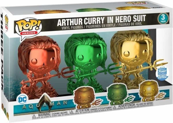 Funko Pop 3-Pack Heroes Aquaman 9cm