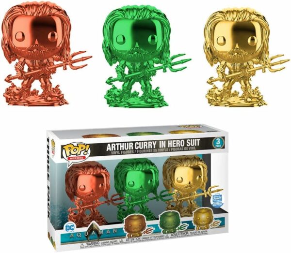 Funko Pop 3-Pack Heroes Aquaman 9cm – Bild 2