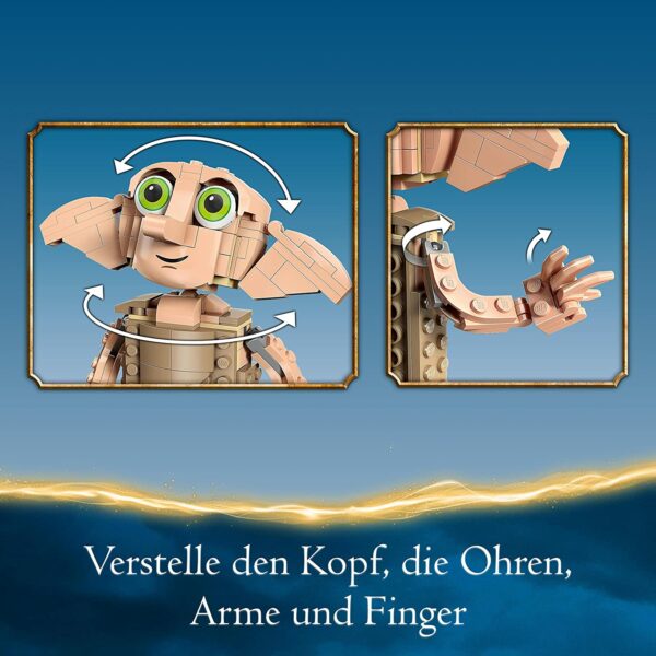 LEGO 76421 Harry Potter Dobby der Hauself – Bild 4