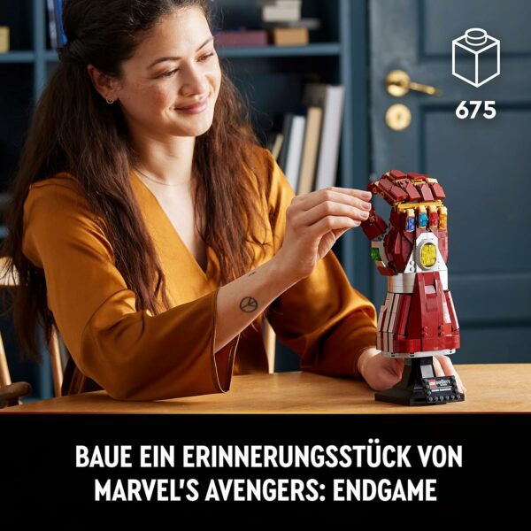 LEGO 76223 Marvel Iron Mans Nano Handschuh – Bild 2
