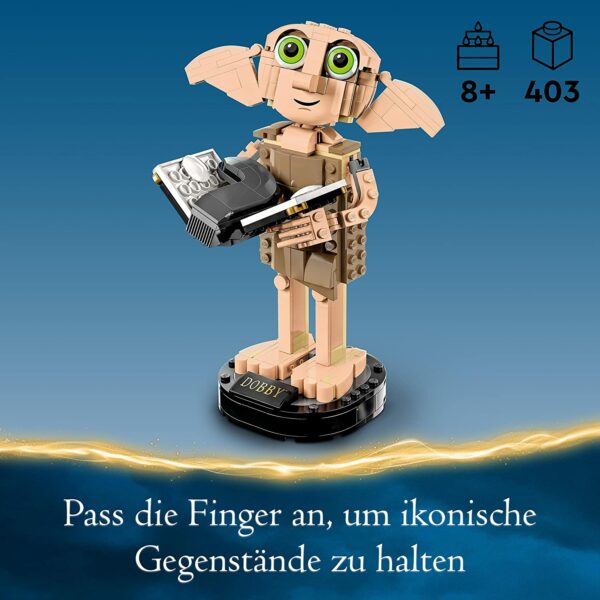 LEGO 76421 Harry Potter Dobby der Hauself – Bild 3