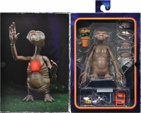 NECA E.T.- Der Ausserirdische LED Actionfigur 40th Anniversary Multicolor 11cm