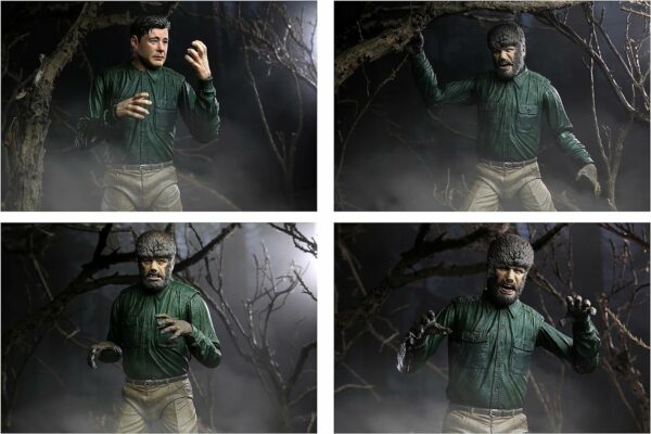 Neca Universal Monsters: The Wolf Man - 80th Anniversary Ultimate Actionfigur 18cm – Bild 3