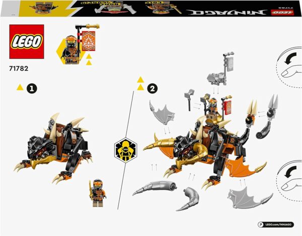 LEGO 71782 NINJAGO Coles Erddrache EVO – Bild 7