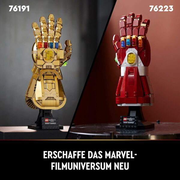 LEGO 76223 Marvel Iron Mans Nano Handschuh – Bild 7