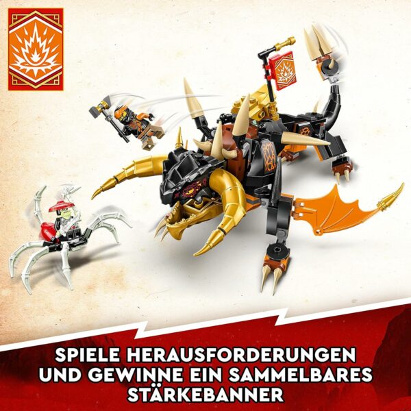 LEGO 71782 NINJAGO Coles Erddrache EVO – Bild 3