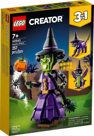 LEGO 40562 Creator 3 in 1 Halloween Limited Edition Mystic Witch Build / gruselige Katze / Drache