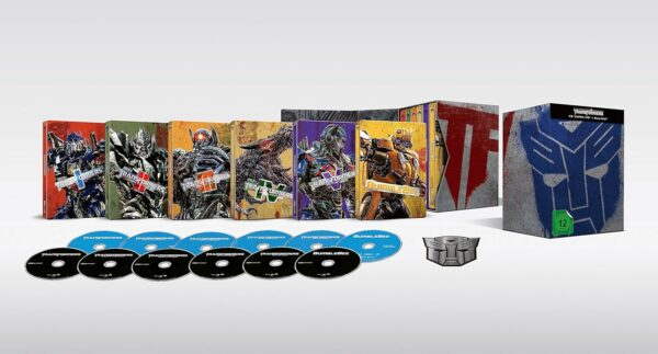 Transformers 6-Movie Collection - Limited Steelbook [6 4K Ultra HDs] + [6 Bonus Blu-rays]