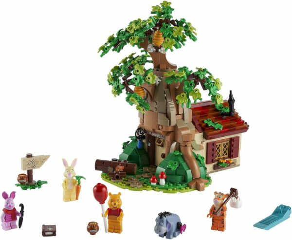 LEGO 21326 Ideen LEGO Disney Set für Erwachsene Winnie Puuh, Schauhaus, Eeyore LEGO Minifigur, Ferkel Minifigurfigur – Bild 8