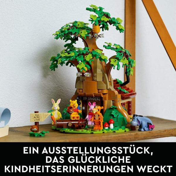 LEGO 21326 Ideen LEGO Disney Set für Erwachsene Winnie Puuh, Schauhaus, Eeyore LEGO Minifigur, Ferkel Minifigurfigur – Bild 7