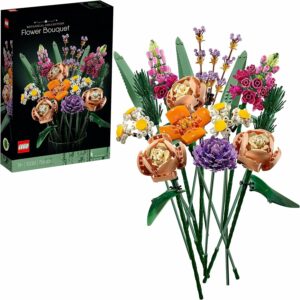 LEGO 10280 Icons Blumenstrauß, Künstliche Blumen, Wohnaccessoires, Botanische Sammlung