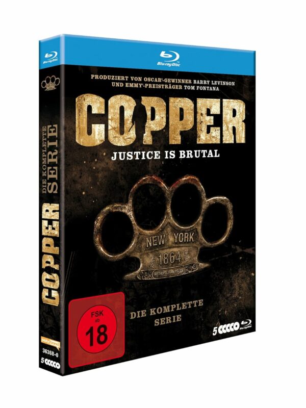Copper - Justice Is Brutal - Die komplette Serie [Blu-ray]