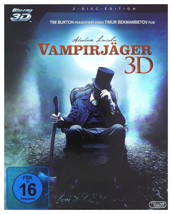 Abraham Lincoln - Vampirjäger [3D Blu-ray + Blu-ray]