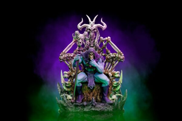 Masters of the Universe: Skeletor on Throne Deluxe 1:10 Scale Statue ca. 30cm