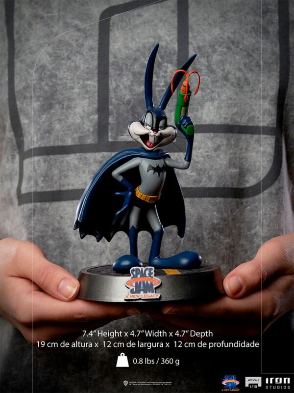 Space Jam: A New Legacy - Bugs Bunny Batman 1:10 Scale Statue – Bild 13
