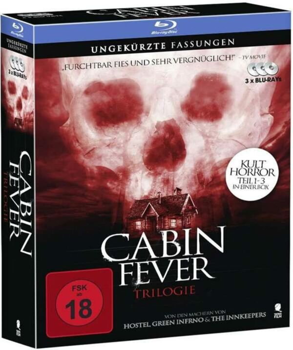 Cabin Fever 1-3 - Komplettbox mit allen 3 Teilen [Blu-ray]