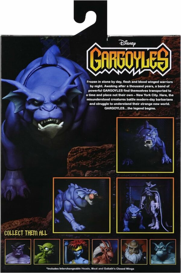 NECA - Gargoyles Bronx with Goliath Acessory 7 Action Figure – Bild 3