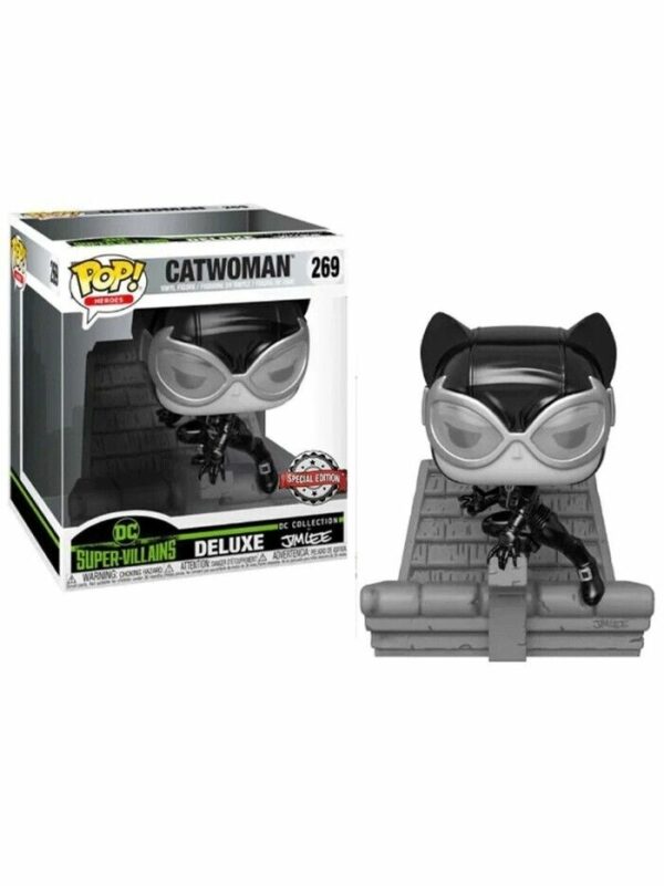 Catwom a n (Exclusive Deluxe Collection by J i m L e e ): Fun ko P o p !