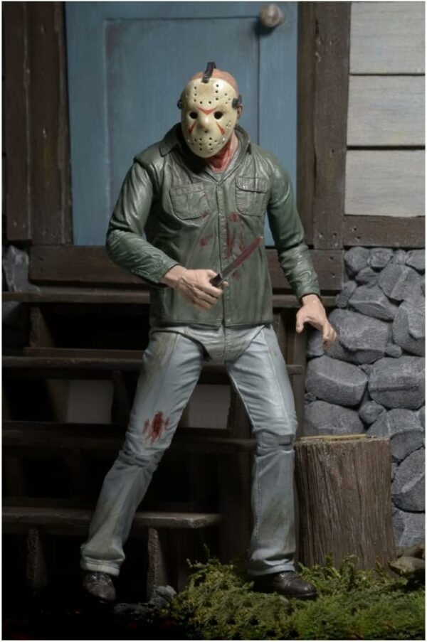 Friday the 13th 39702 Ultimate Part 3 Jason Actionfigur, 17,8 cm – Bild 2