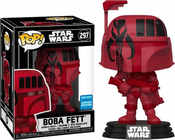 Star Wars Funko Pop! – Boba Fett – Wackelkopffigur (Exclusive) + Hardcase