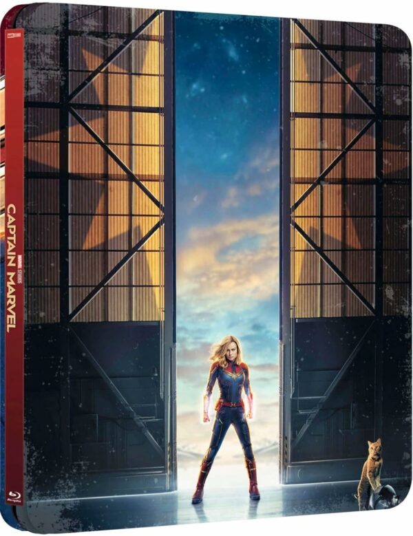 Captain Marvel 4K UHD Limited Edition Steelbook [4K Ultra Hd Blu-ray + Blu-ray] [Import]