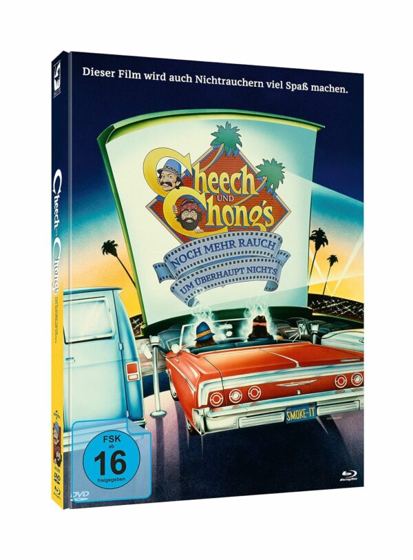 Cheech & Chong - Noch mehr Rauch um überhaupt nichts & Jetzt hats sich ausgeraucht - Mediabook (+ DVD) [Blu-ray]
